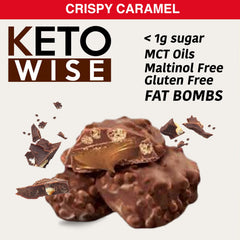 Keto Wise Fat Bombs on the go snack in portable packaging