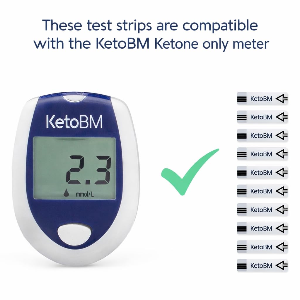 KetoBM strips showing long expiration date for reliable storage