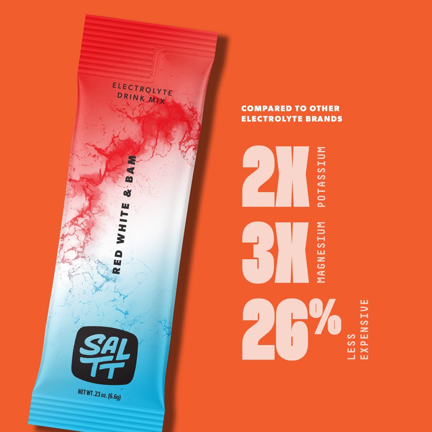 Ketochow SALTT rocket-pop drink in glass highlights flavor while replenishing electrolytes.