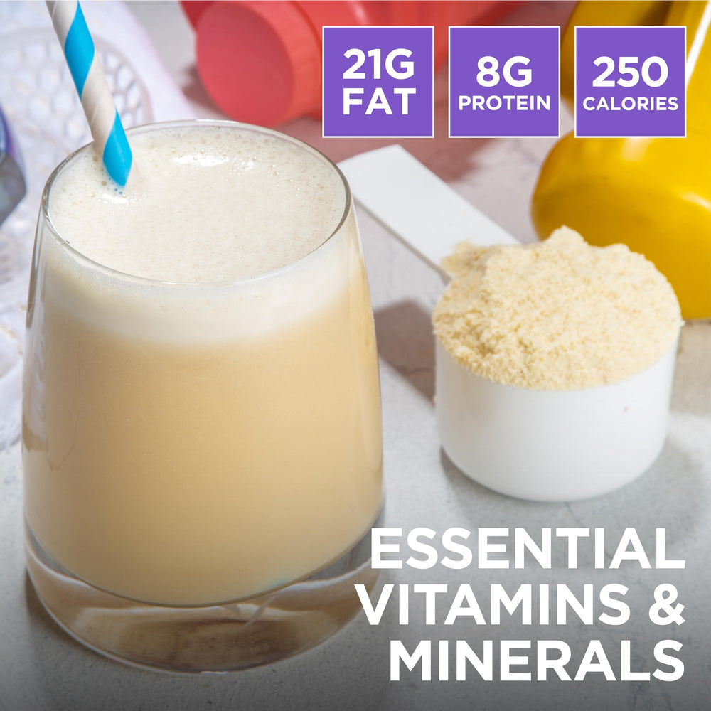 Keto Science on-the-go keto shake designed for quick, convenient nutrition.