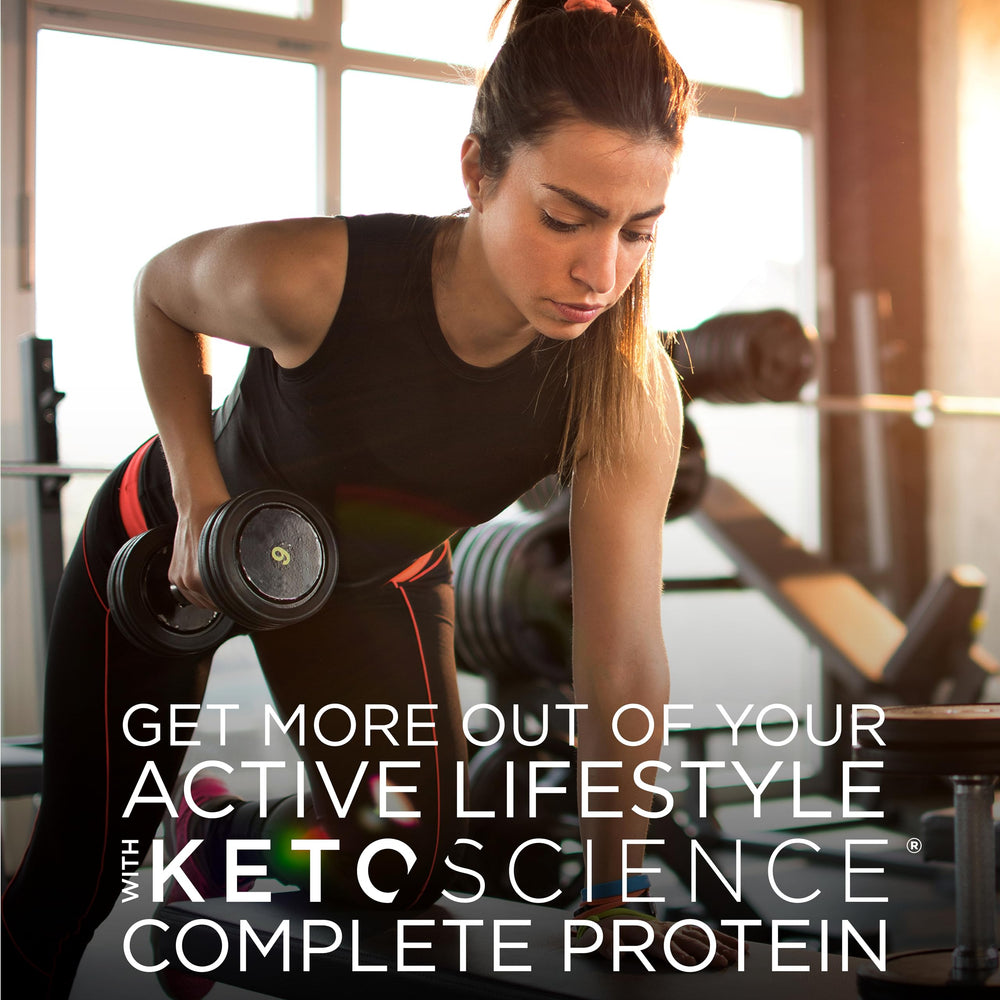Keto Science post-workout keto protein shake to aid recovery.