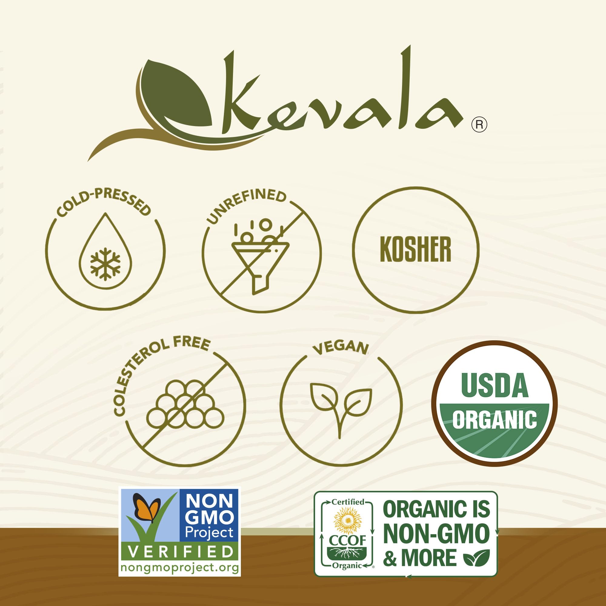Kevala Organic Toasted Sesame Oil pour shot emphasizes clean, unrefined quality