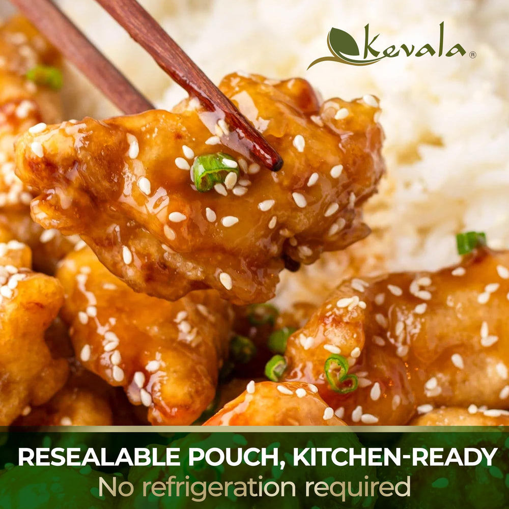 Kevala sesame seeds on pretzel or bagel for extra crunch and flavor.