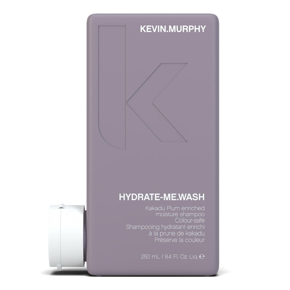 KEVIN.MURPHY HYDRATE-ME.WASH bottle front showing hydration for dry hair