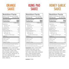 Kevin's Natural Foods kung pao simmer sauce bottle pour boosts spicy stir-fry with real ingredients.