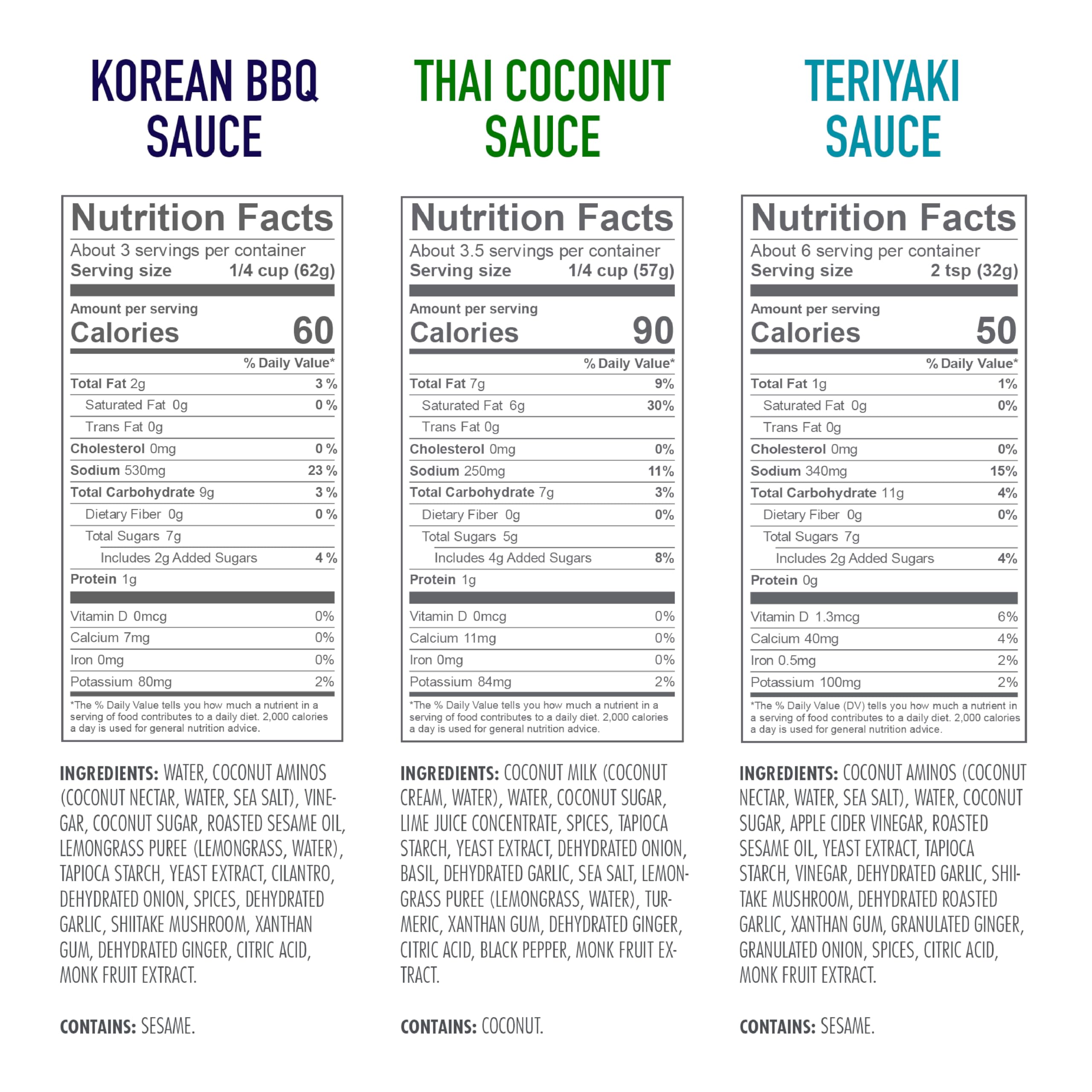 Kevin's Natural Foods Thai Coconut Curry sauce bottle with creamy, paleo-friendly flavor