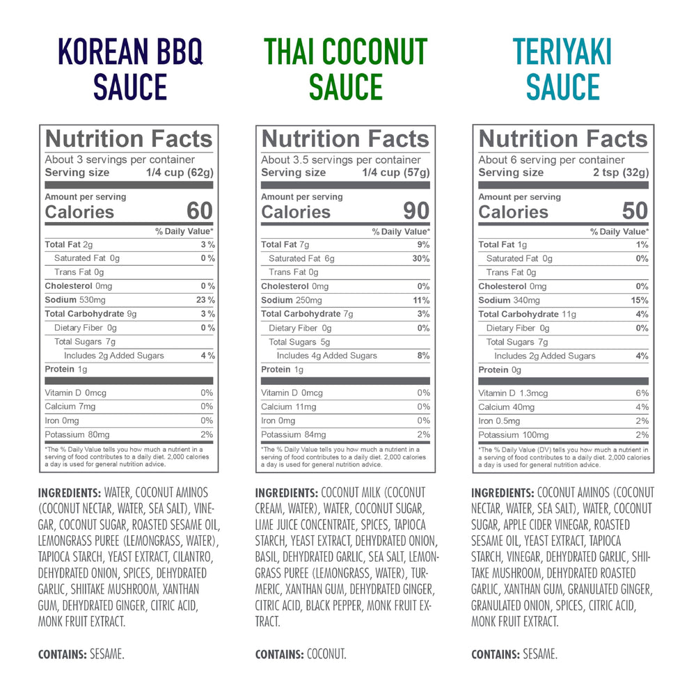 Kevin's Natural Foods Thai Coconut Curry sauce bottle with creamy, paleo-friendly flavor