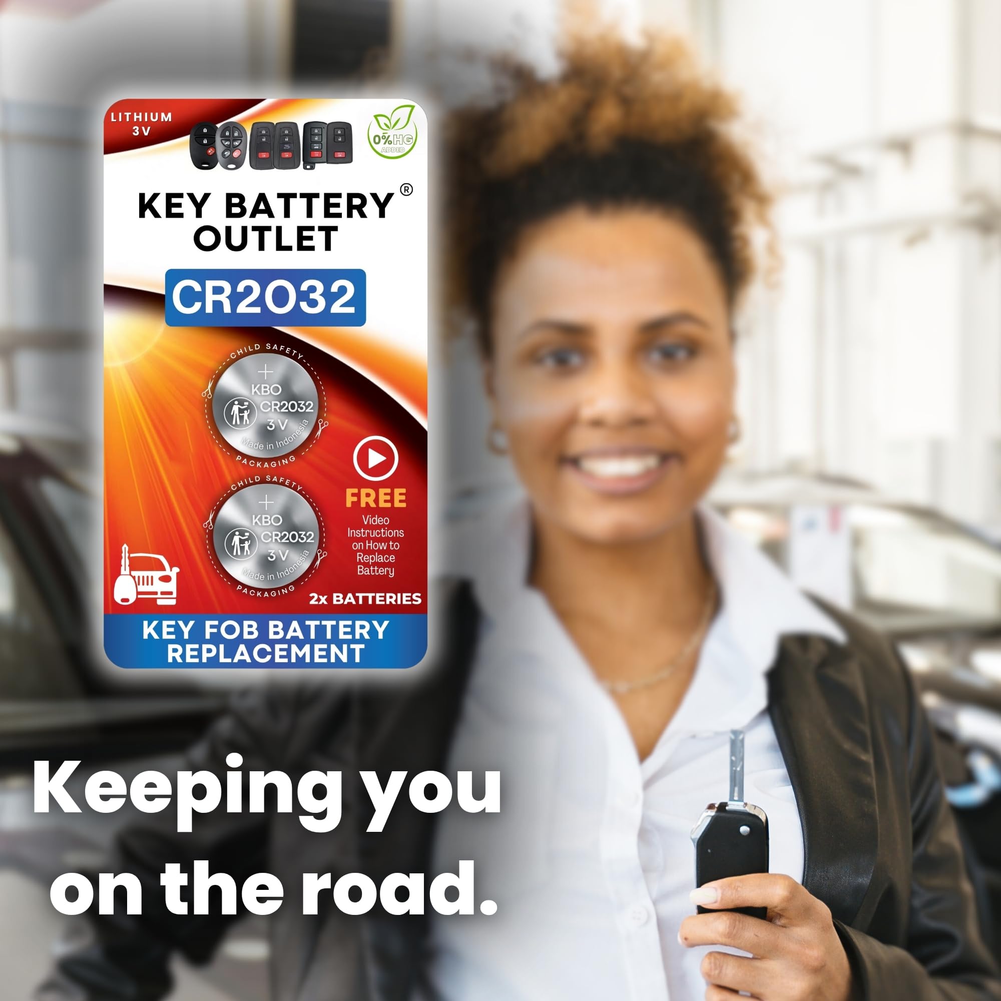 Key Battery Outlet two-pack ready for emergencies and dealer avoidance.