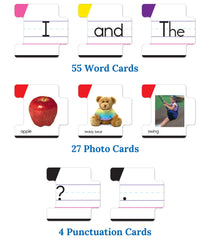 Key Education photo cards provide visual prompts for reading