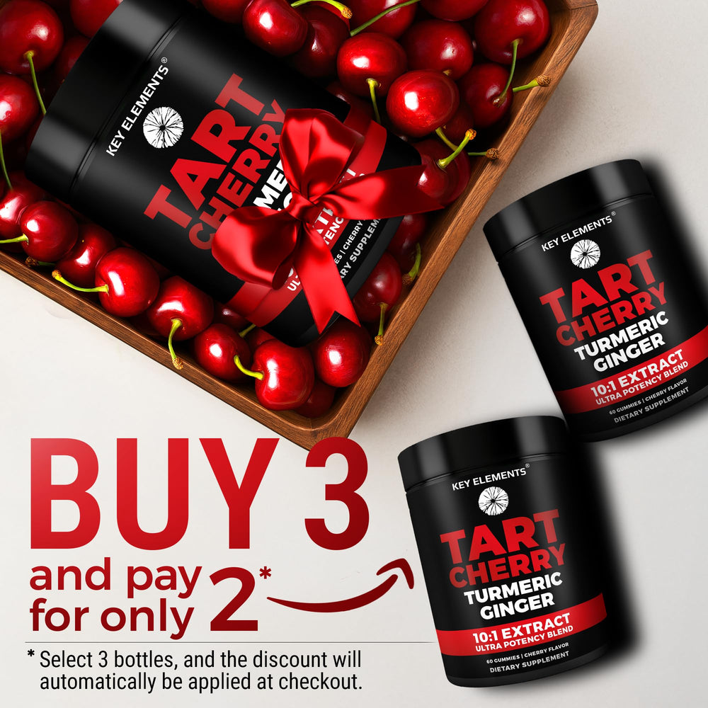Gummies closeup with tart cherry flavor for daily recovery rituals
