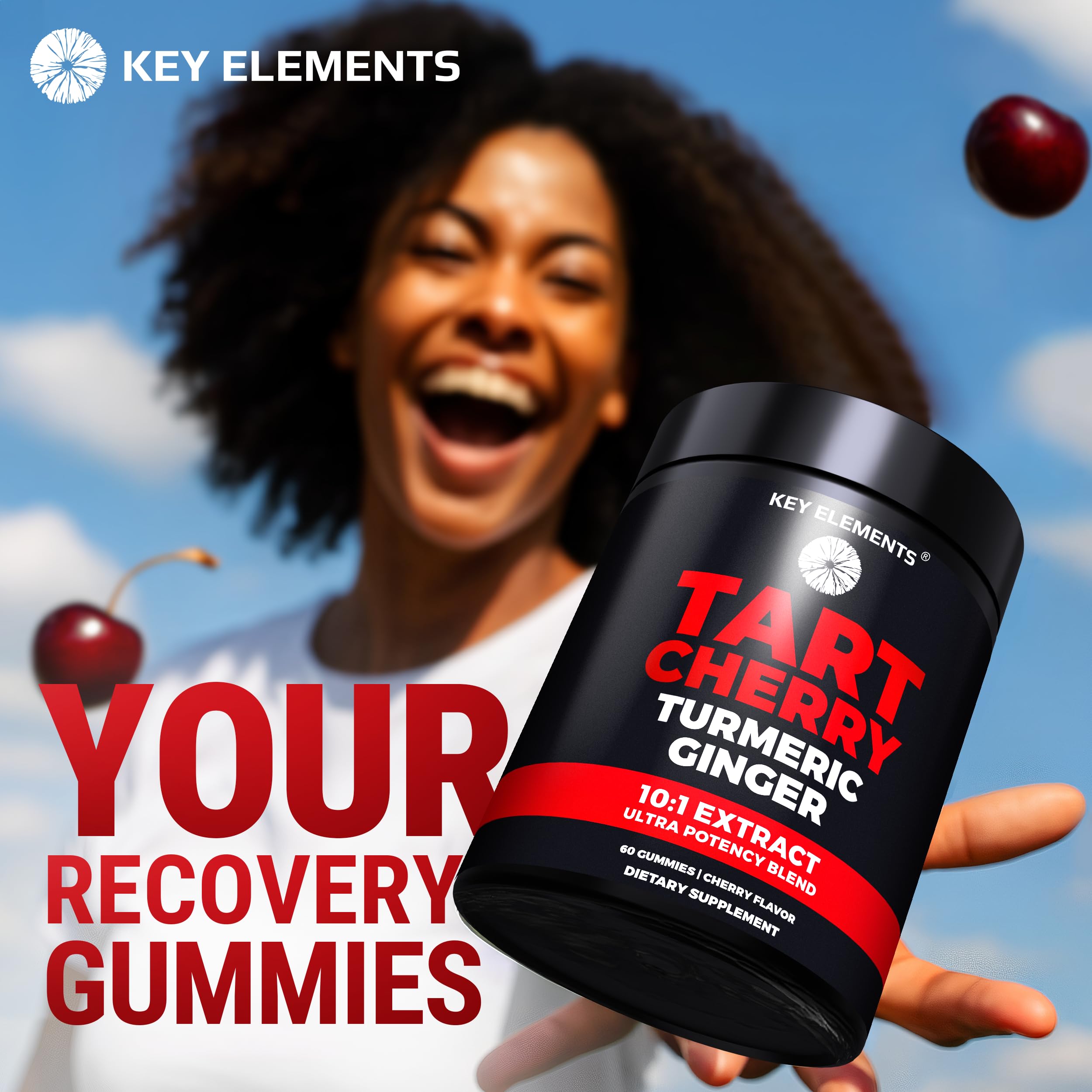 Two gummies serving suggestion for daily dosing