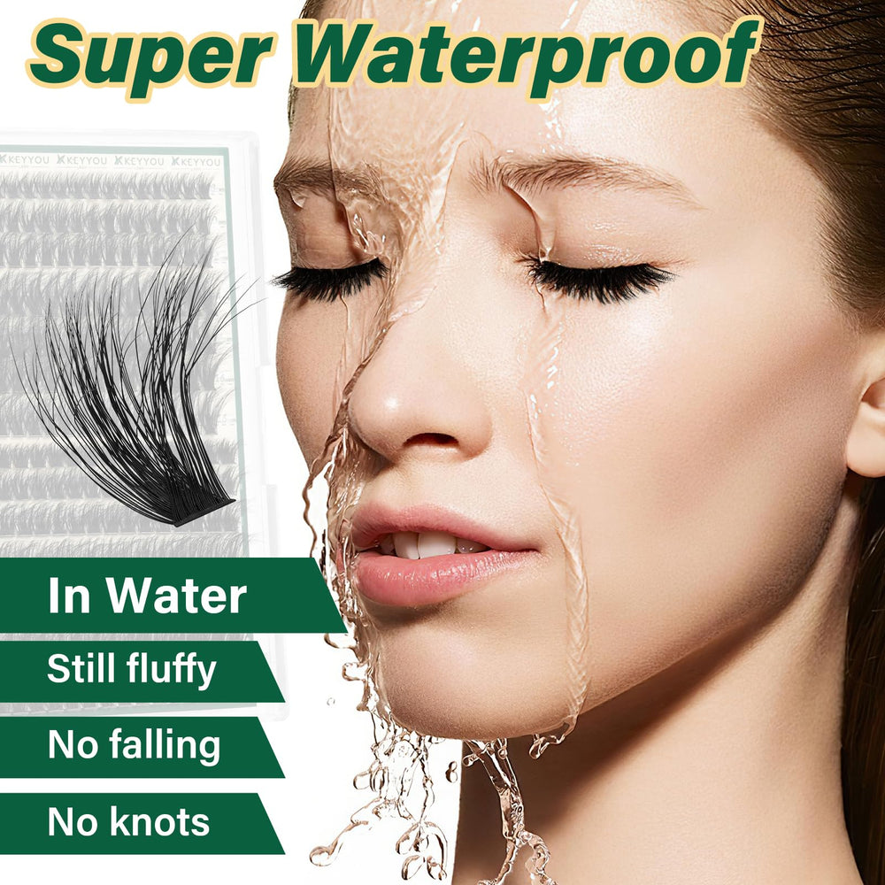 KEYYOU LASH adaptable design suited for various eye shapes, beginner-friendly.