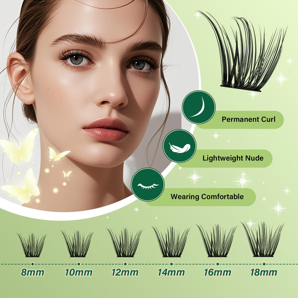 KEYYOU lash glue bond-seal bottle enhances wear and finish.