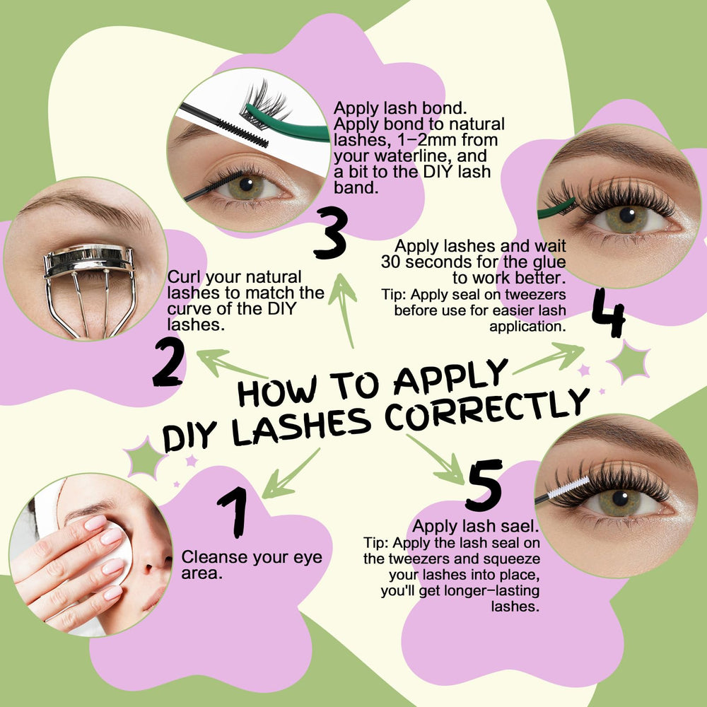 KEYYOU LASH kit suits beginners practicing at home