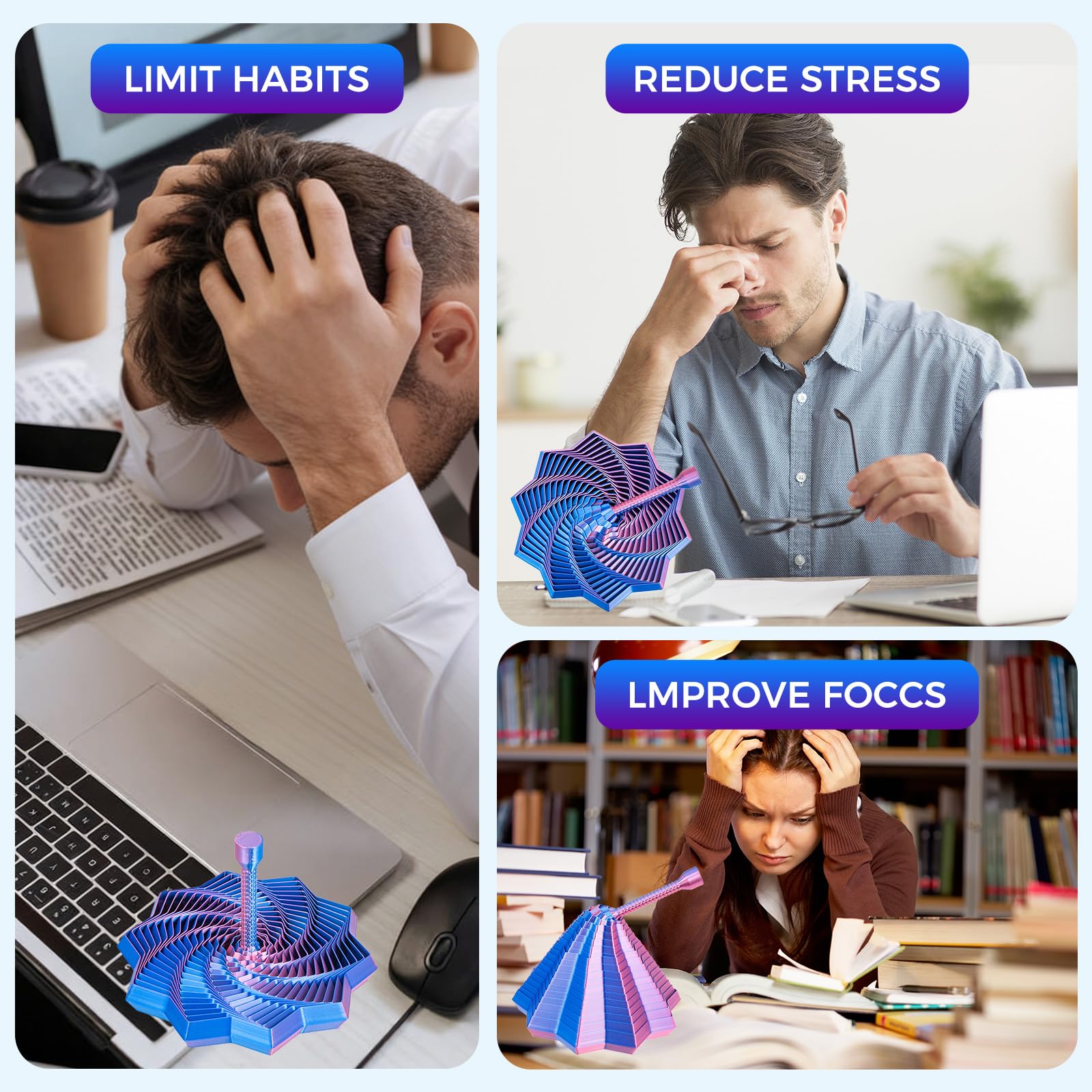 KEZPO 3D Star Fidget makes a gift-ready stress relief option