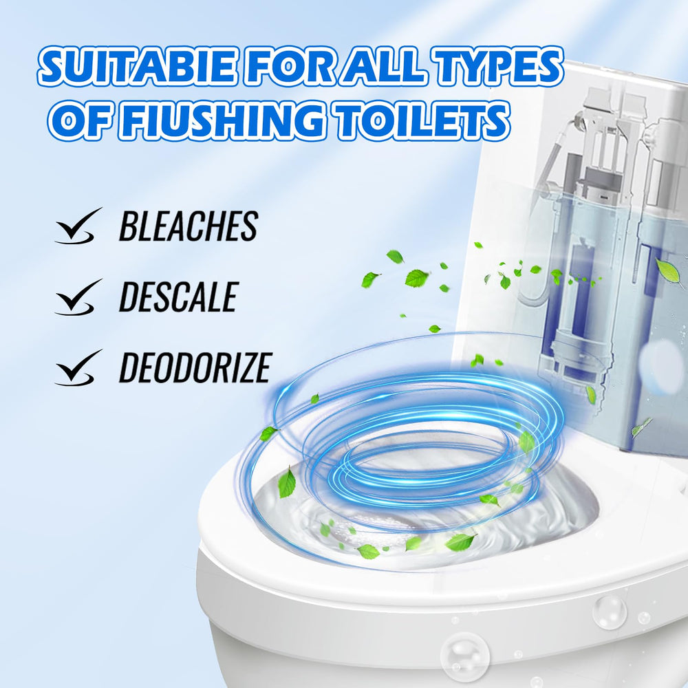 KFP easy-to-use tablets require no scrubbing—just drop and flush.