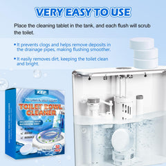 KFP fights stains and limescale for a sparkling bowl.