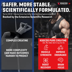 KGGCDD strawberry flavor creatine gummies close-up for tasty, sugar-free intake.