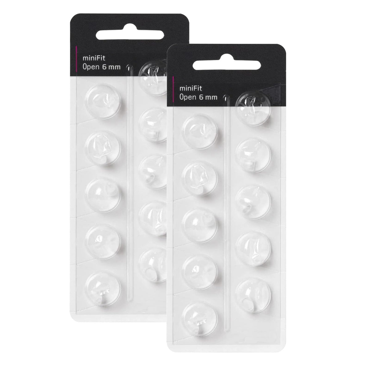 KH HAIKE Oticon 6mm double-vent dome for a secure fit.