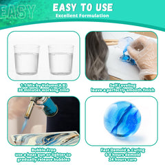 KHKD RESIN crystal-clear resin in cup for high-gloss coatings