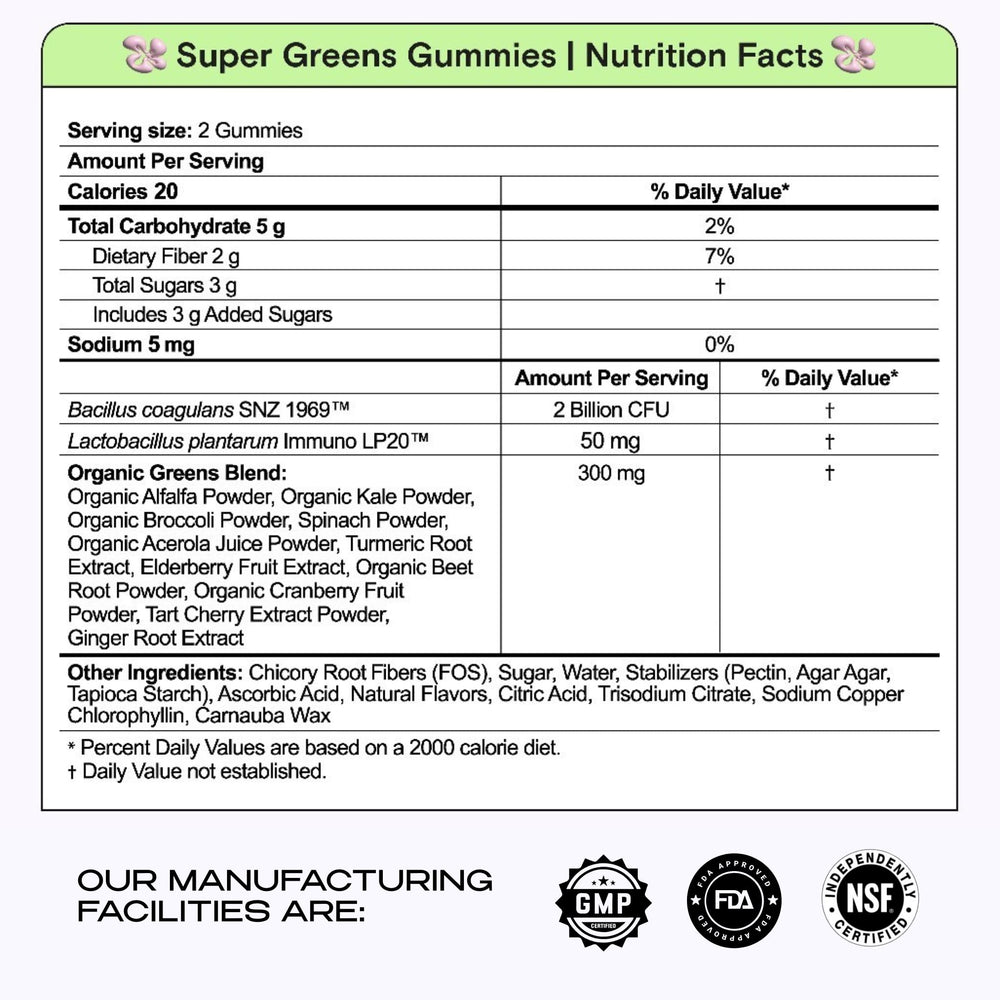 Kiala Super Greens gummies on the go as a fiber-friendly snack.