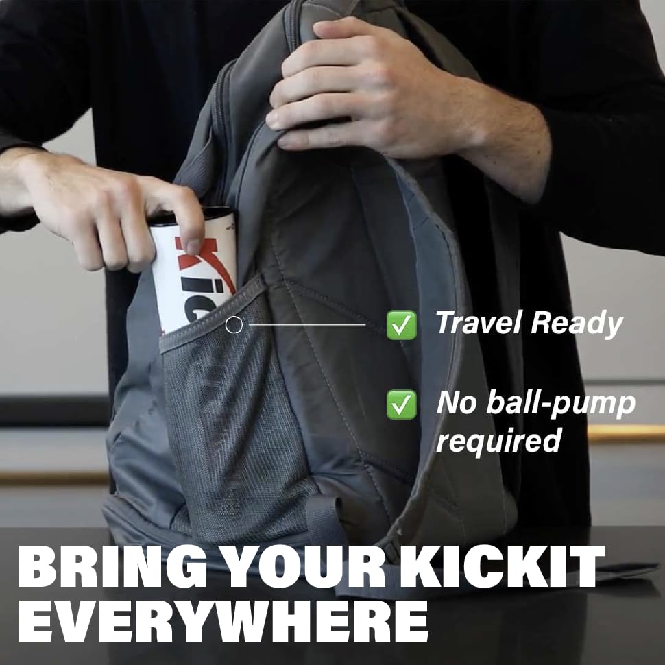 Kickit 4-inch kick-pad close-up highlights safe, controlled kicks.