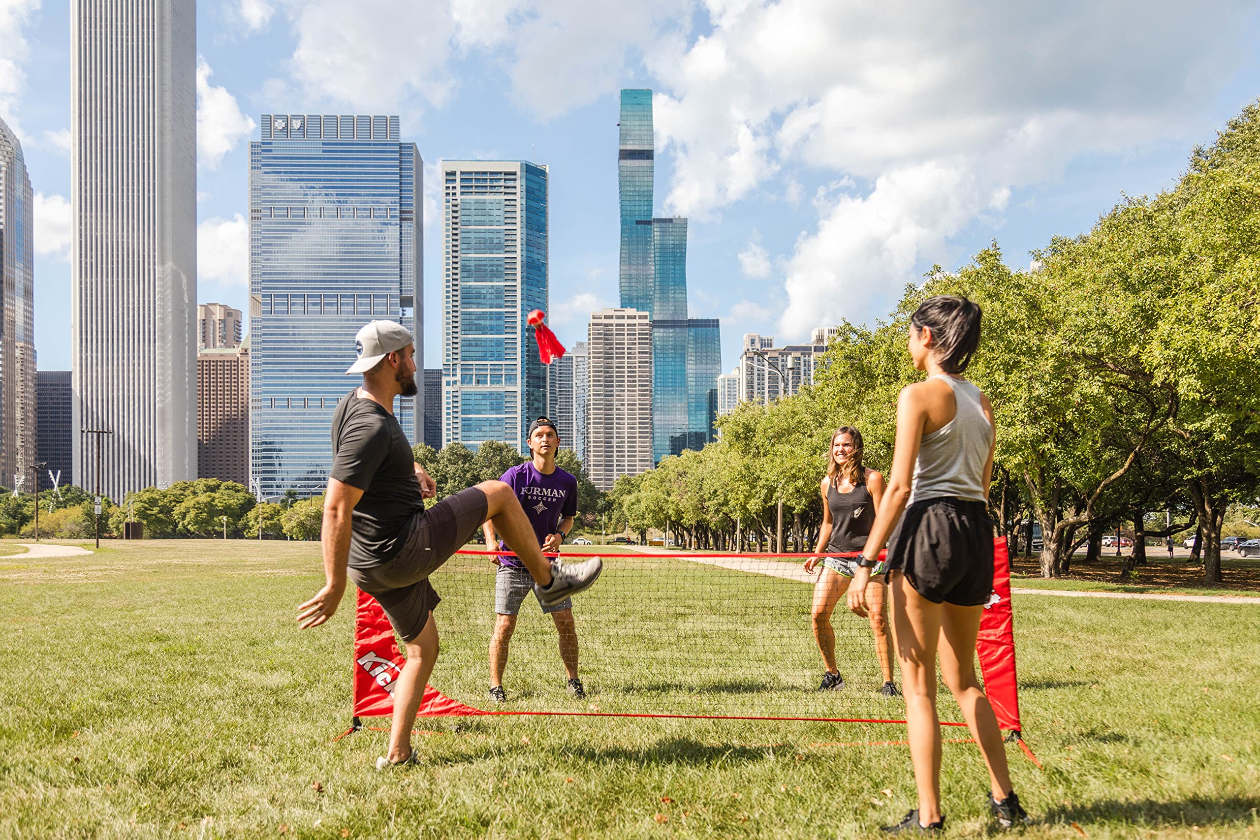 Kickit aerial-time training emphasizes extended air time for rhythm.