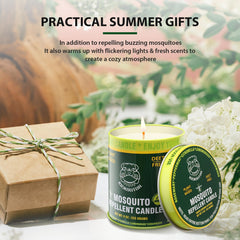 KICKOUTOR 60-hour burn candle delivering extended outdoor enjoyment.