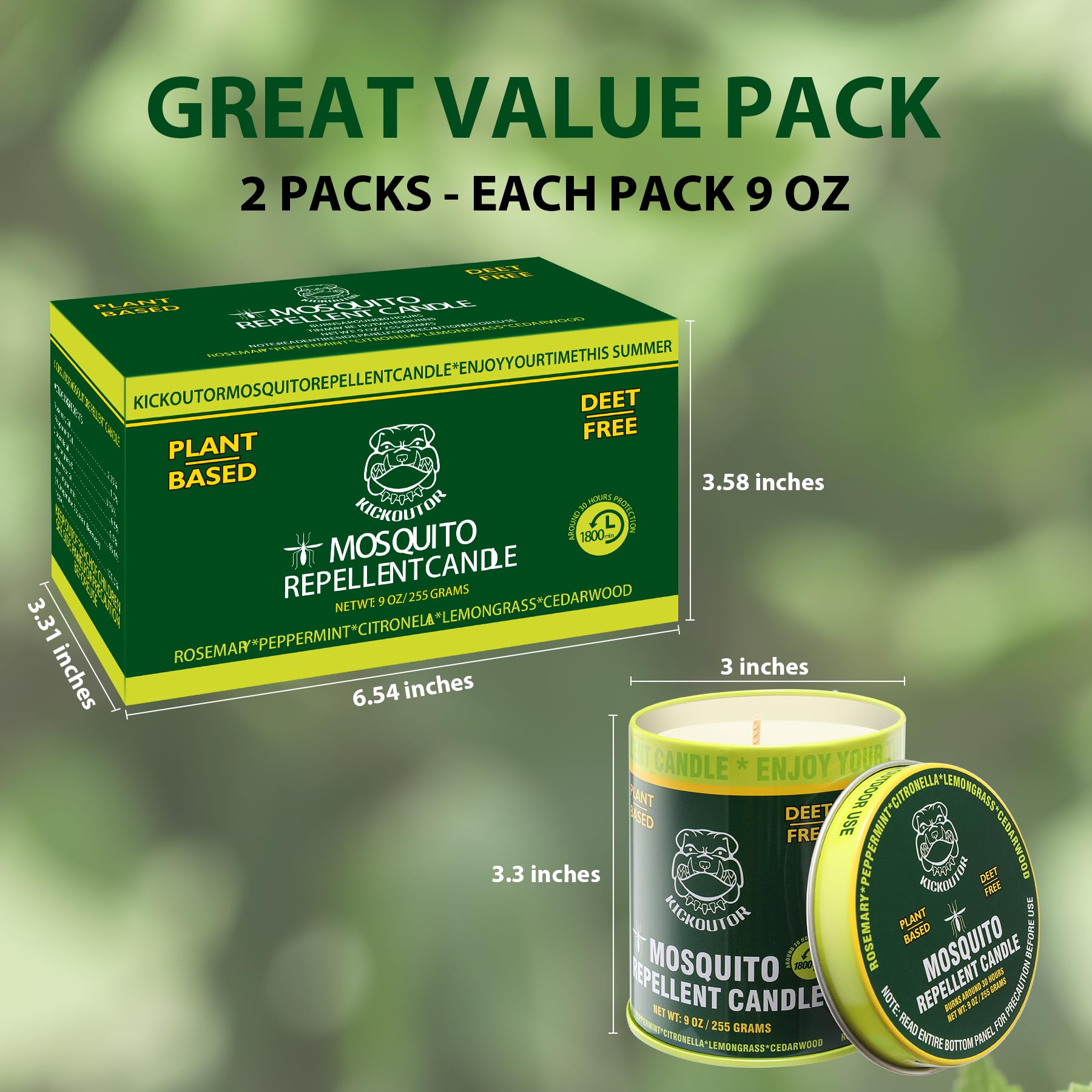 KICKOUTOR bug-repellent gift pack ideal for summer gifting.
