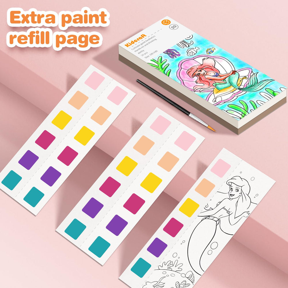 Mermaid themed activity that sparks creativity on the go.