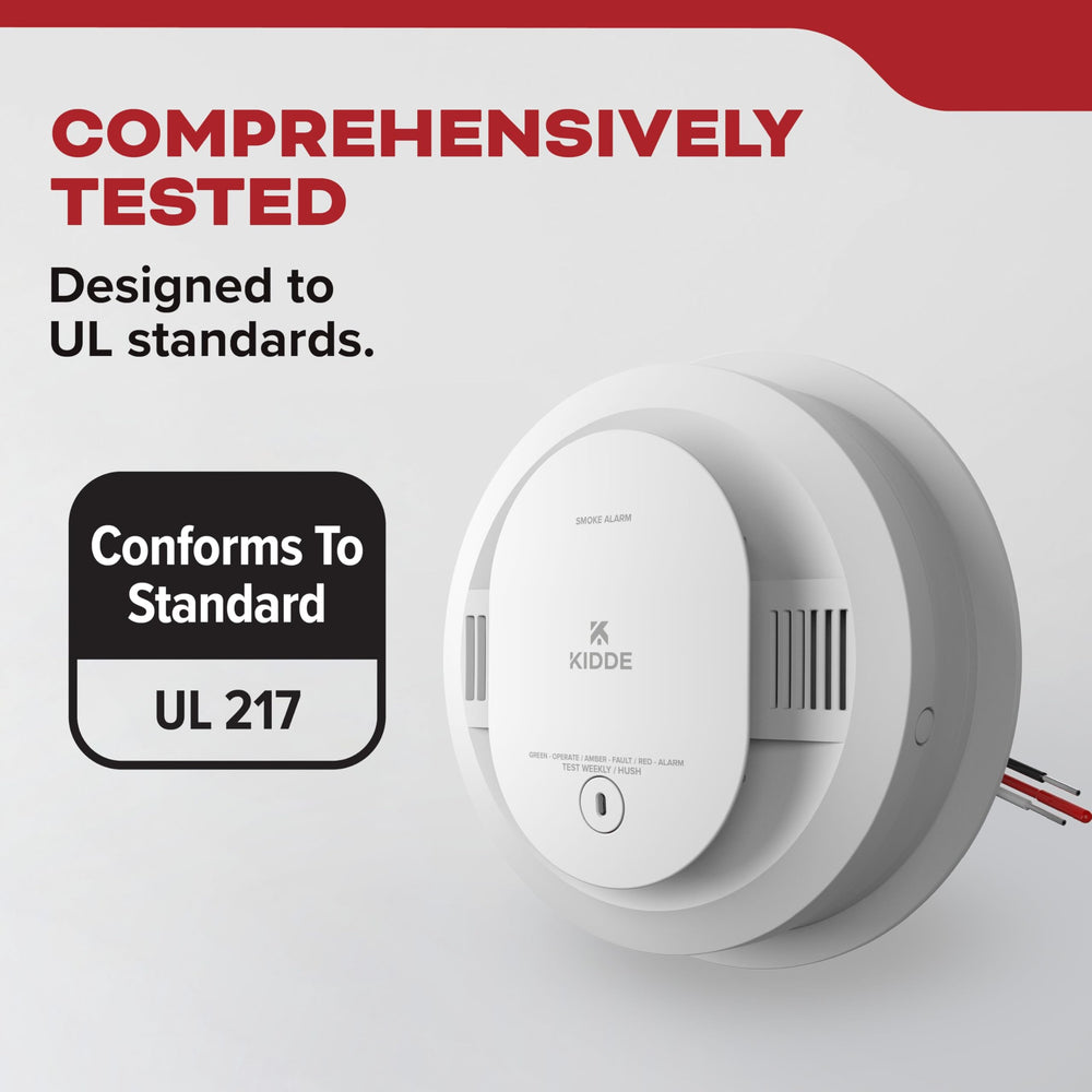 Kidde 20SAR smoke detector hardwired connection for reliable home power.