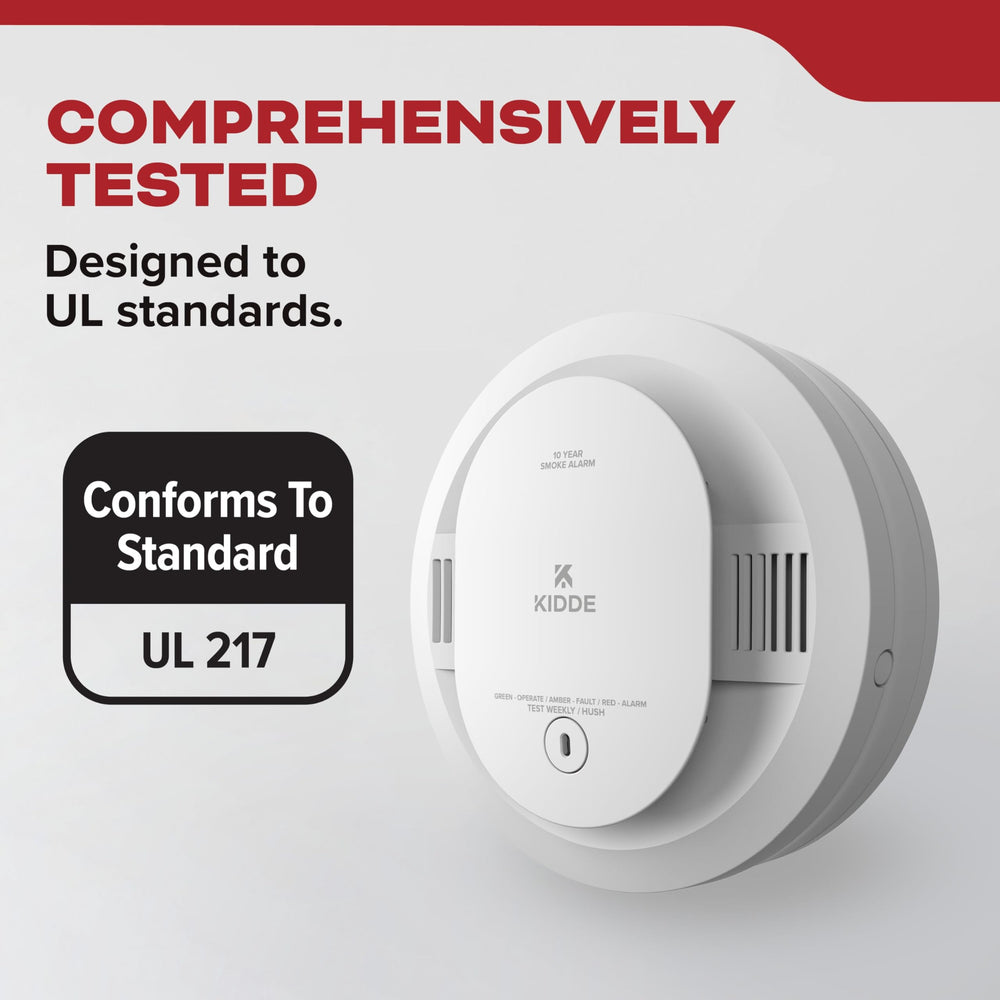 Kidde 20SD10-V voice alert feature announcing hazards for clear awareness.