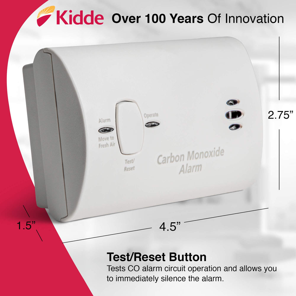 Kidde 9CO5LP2 green power indicator shows active status