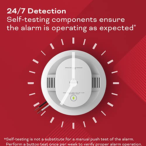 Kidde 2-AA battery backup powering the hardwired detector