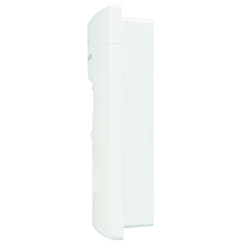Kidde CO detector wall-mount option saves wall space.