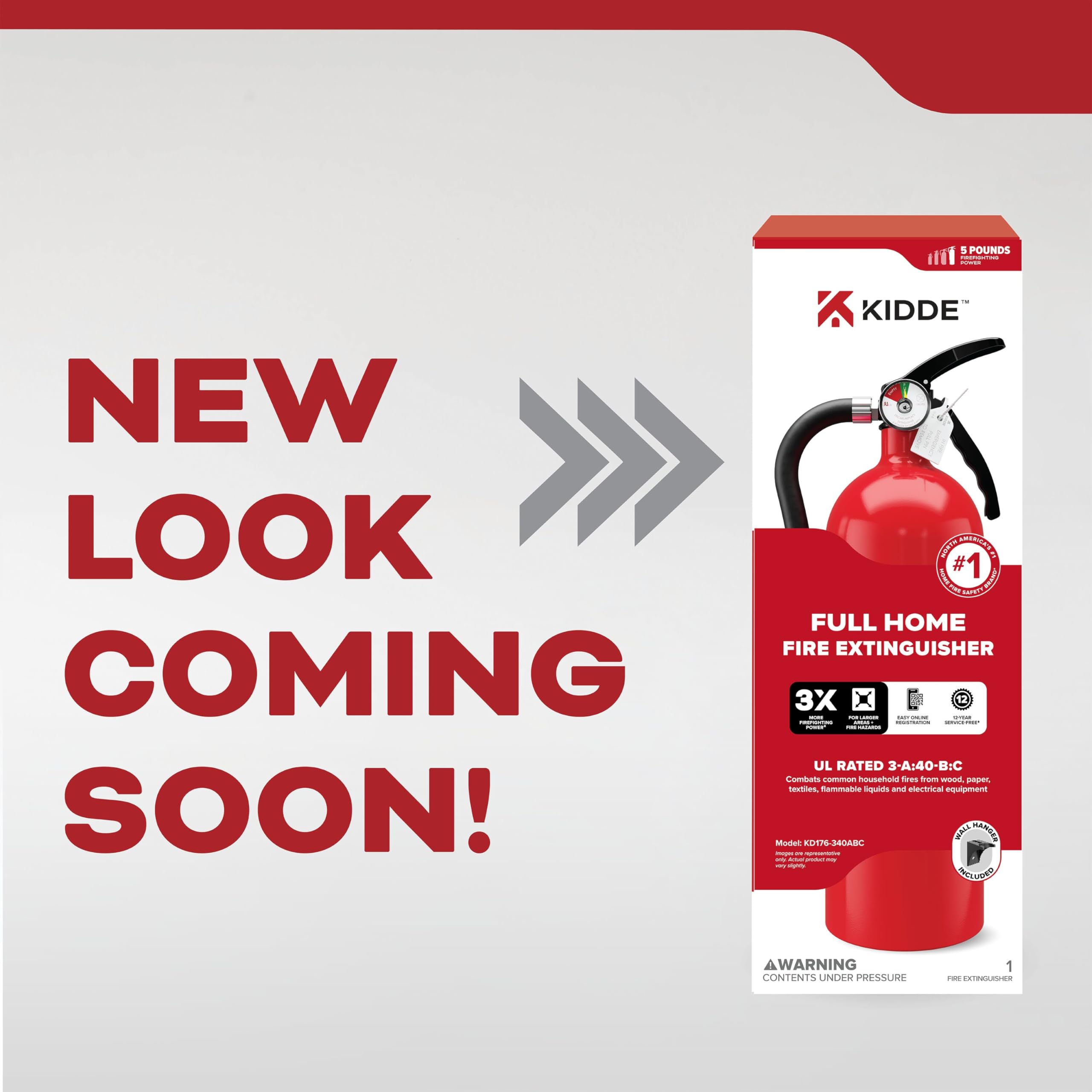 Discharge hose extended to 12–18 feet for flexible reach in emergencies