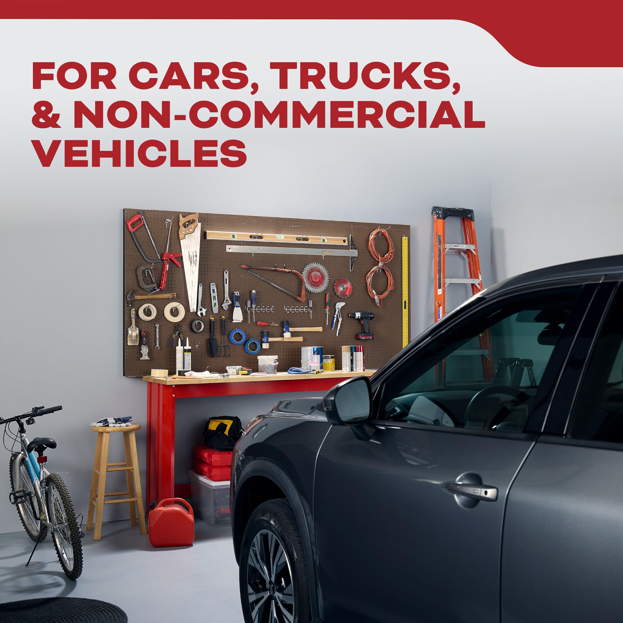 Kidde fire extinguisher all-metal-construction emphasizes durable protection for vehicles.