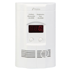Kidde Nighthawk plug-in CO detector with digital display for quick CO reading.
