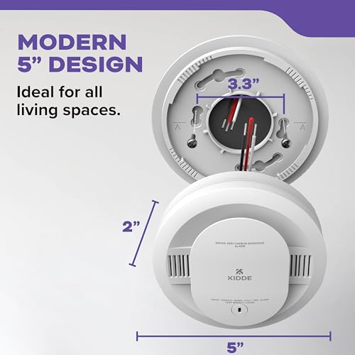 Kidde 30CUAR label on unit with safety certifications