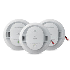 Kidde smoke and CO detector front view with bright LED indicator for quick awareness