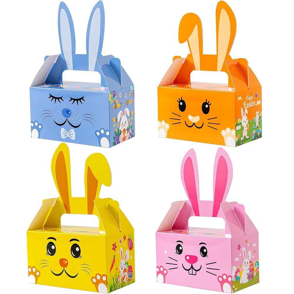 Kiddelo Easter Baskets 12-pack, ideal for colorful party favors and treats.