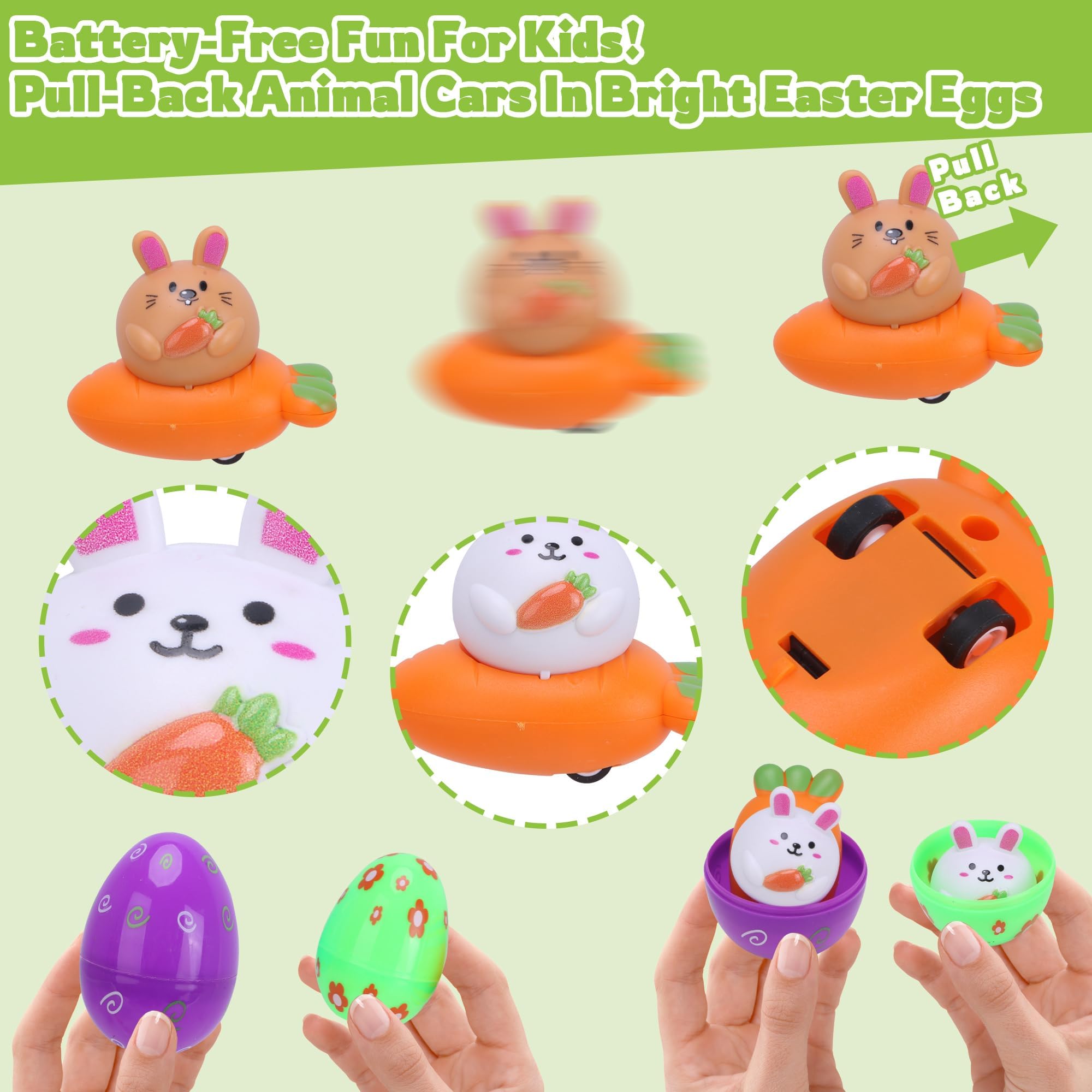 Kiddelo Easter eggs as party favors add surprises to gifts