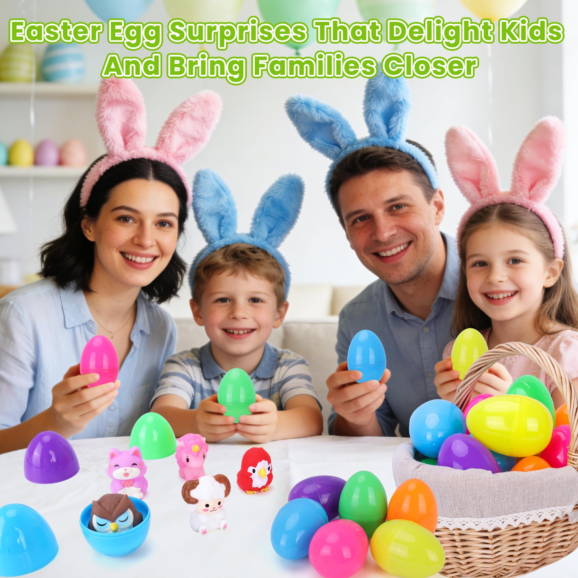 Kiddelo reusable-plastic-eggs provide durable, refillable hunt supplies.