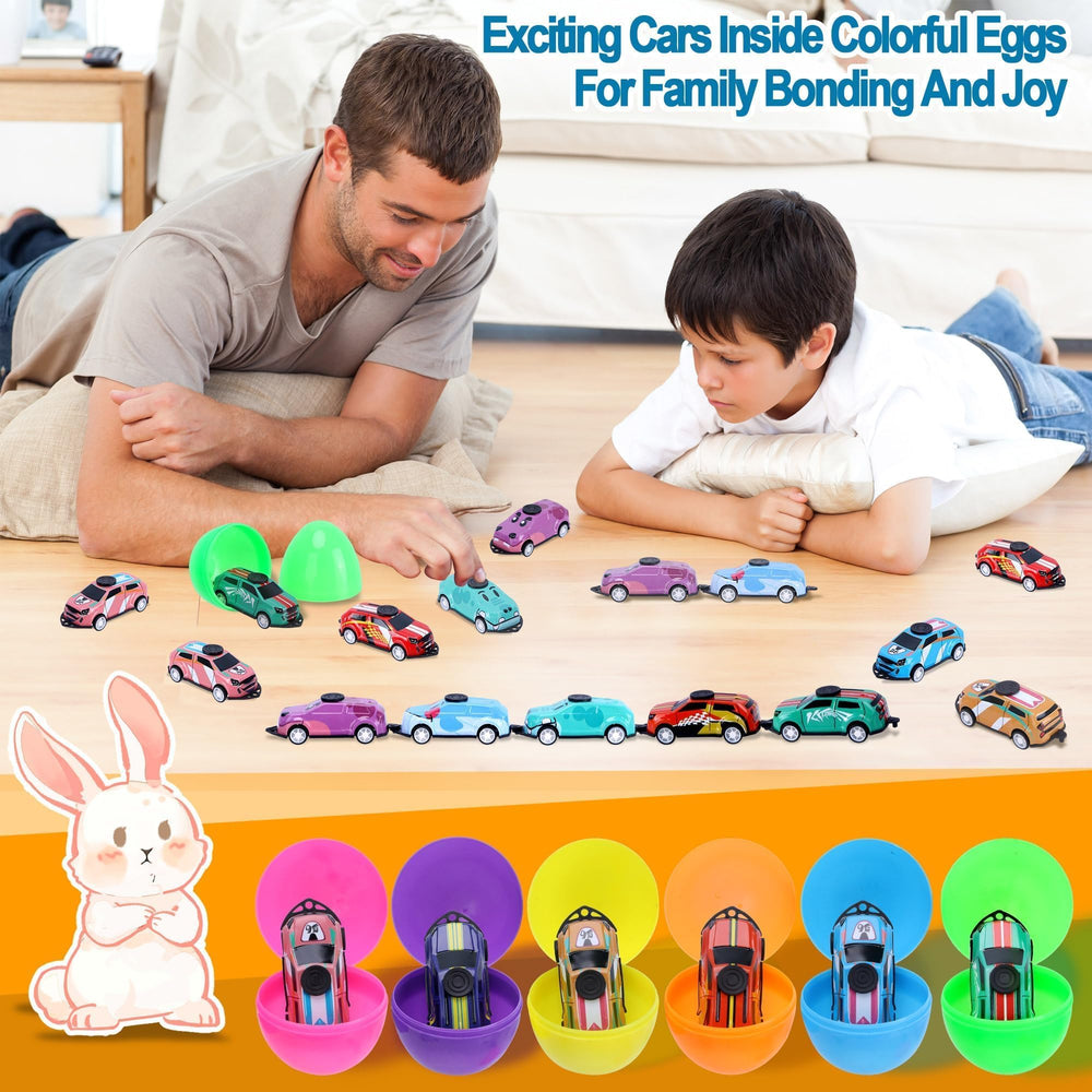 Kiddelo six-color bright eggs for colorful Easter baskets