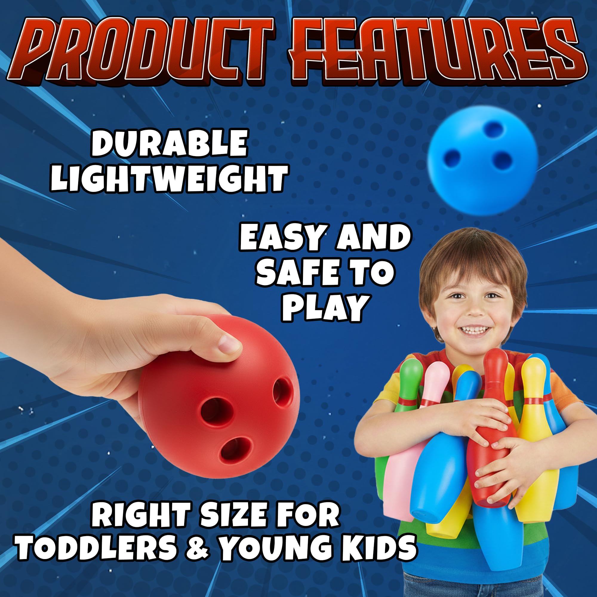 KiddieLoot bright colors spark joyful play on any surface.