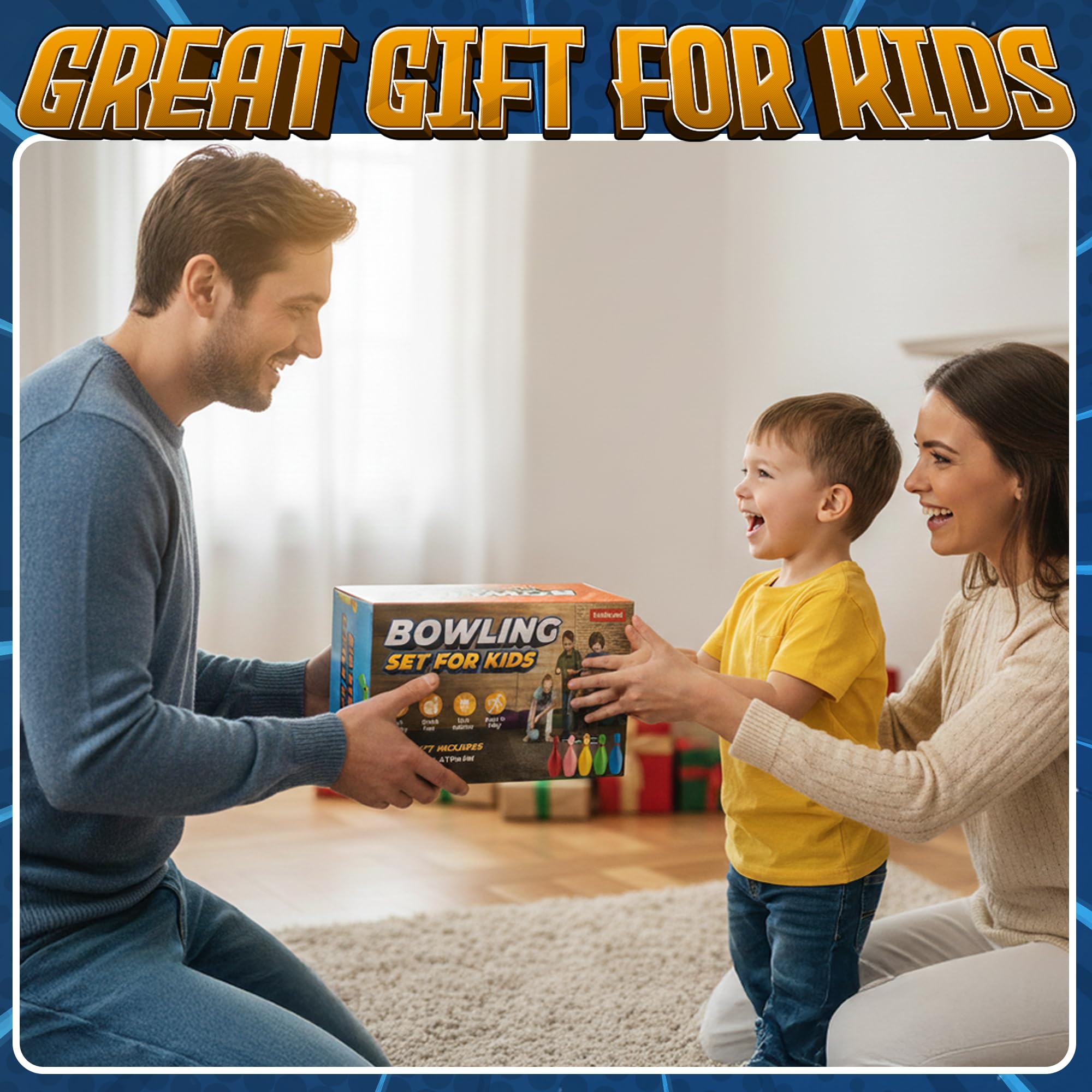 KiddieLoot pins and balls are easy to wipe clean after play.