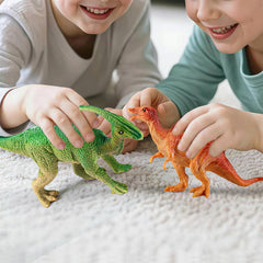 Kiddiworld dinosaur play mat creating a Jurassic world