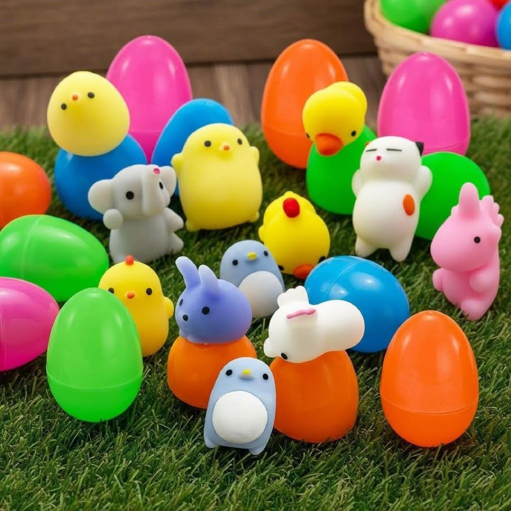 Kiddokids bright egg colors enhance visibility during hunts.