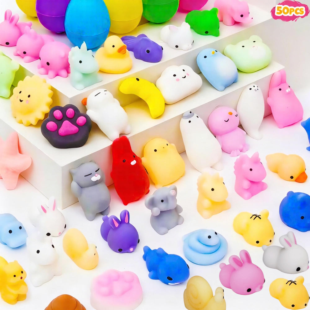 Kiddokids Easter basket surprise toys bring smiles after the hunt.
