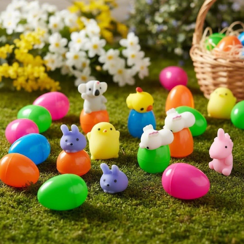 Kiddokids egg-filled treats serve as party favors.